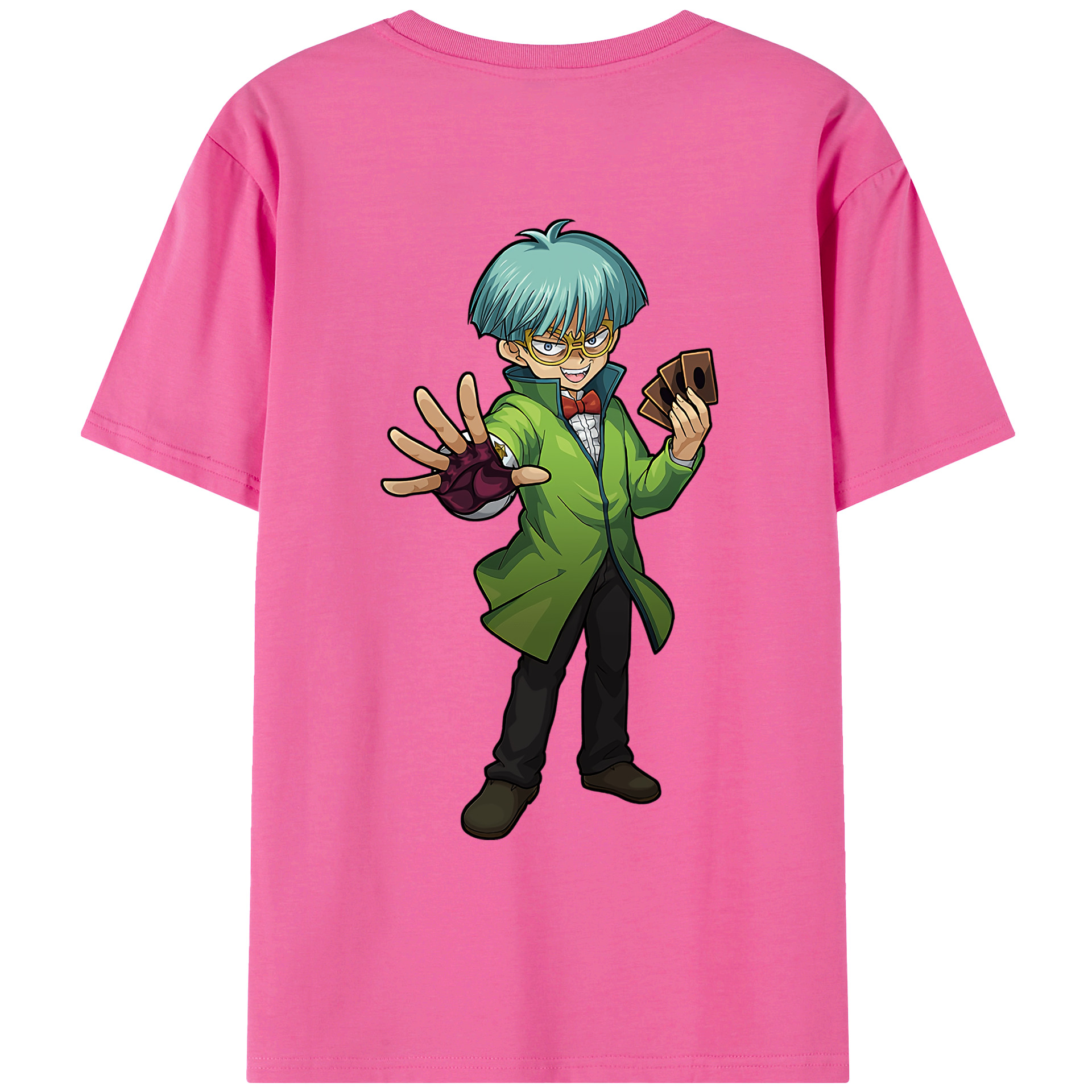 （画像用） 遊☆戯☆王 Yu-Gi-Oh! レディース半袖Tシャツ(バックプリント)